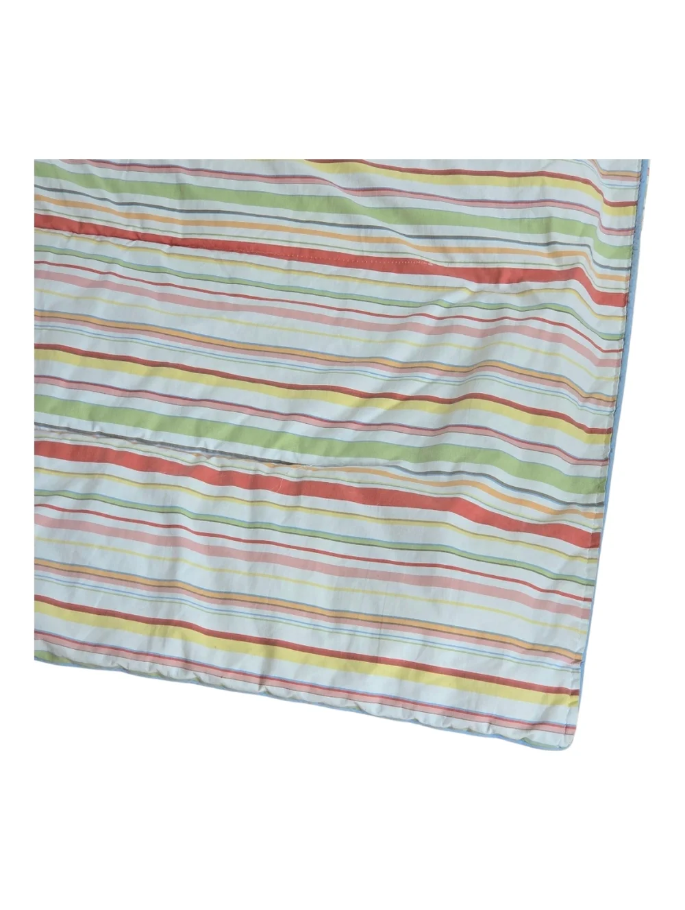 Ralph Lauren Harbor View Striped Comforter 100% Cotton 98x92 VTG Spring Summer